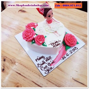 Bánh Sinh Nhật Công Chúa - BQ266